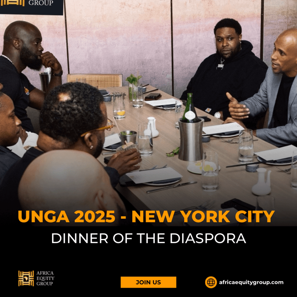 UNGA New York City - Dinner of the Diaspora